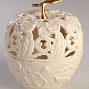 Lenox Potpourri/Votive Apple Box - No Potpourri